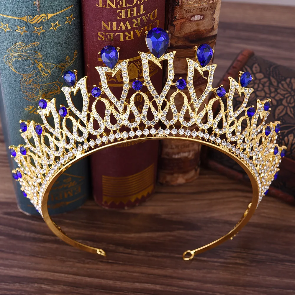 Title 3, Tiara Nupcial Coreana Dulce Princesa Aleación R...