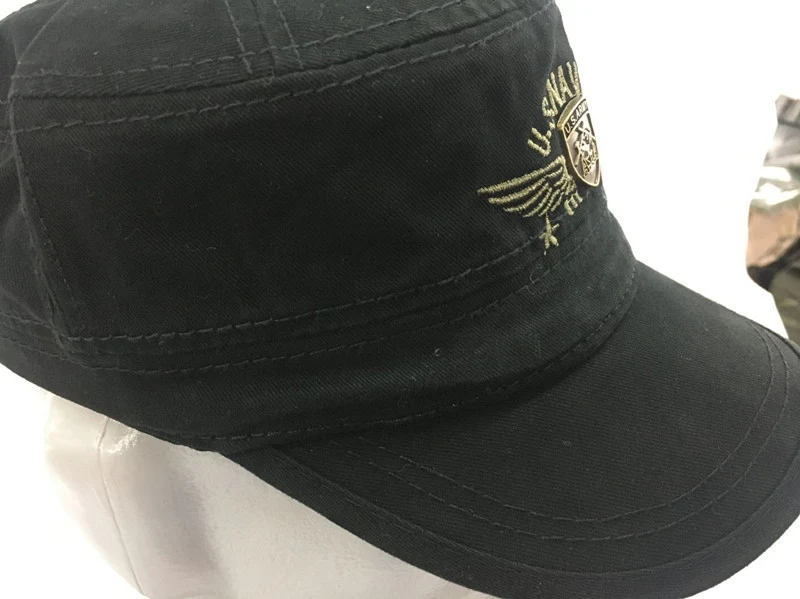Title 3, United Front Army Fan Flat Cap Cotton Duck Tong...