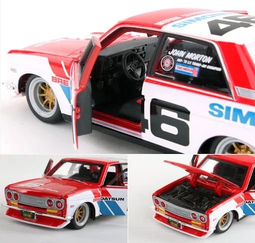 Title 4, Miniatura de Carro Liga DATSUN 510 Modificado T...