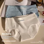 Seamless Comfort Cotton Mid-waist Maillard Sports Autumn And Winter Plus Size Girls' Briefs — photo 13