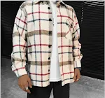 Camisa masculina manga longa com lapela e estampa contrastante. Conforto e estilo para um visual moderno e elegante em qualquer ocasião. — foto 15