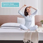 Travesseiro para Cama de Espuma com Memória Broken Refrescante Conforto Superior e Suporte Ideal para Noites de Sono Tranquilas — foto 1