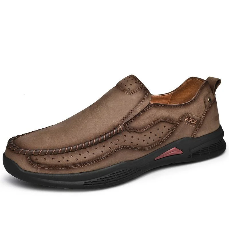 Herenschoenen in grote maten met dikke zool voor ouderen, comfortabel en stevig, perfect voor dagelijks gebruik en wandelingen. — foto 3