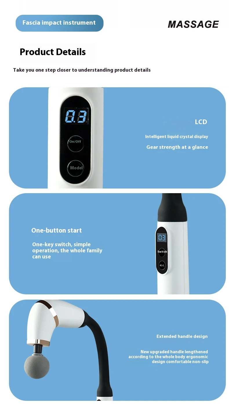 Title 10, Explosion Elbow massagepistool lange handgreep ...