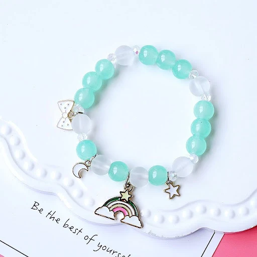 Title 25, Pulseira de contas de cristal com temperamento ...