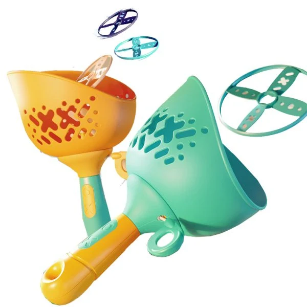 Brinquedo esportivo infantil, catapulta manual OVNI para atividades ao ar livre. Estimula a brincadeira ativa, coordenação e muita diversão. — foto 4