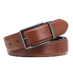 Vintage Men's Pin Buckle Pants Belt, offering a classic and durable design for a secure and stylish fit, making it perfe — photo 1