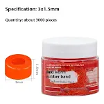 Bloodworm Clip Rubber Band
