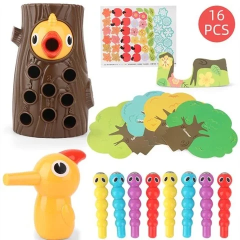 Jogos infantis, quebra-cabeças, educação infantil e brinquedos para brincar. Estimula o aprendizado, a criatividade e o desenvolvimento. — foto 3