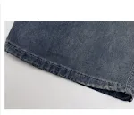 Heren Multi-Pocket Geplooide Cargo Jeans Kleding — foto 5