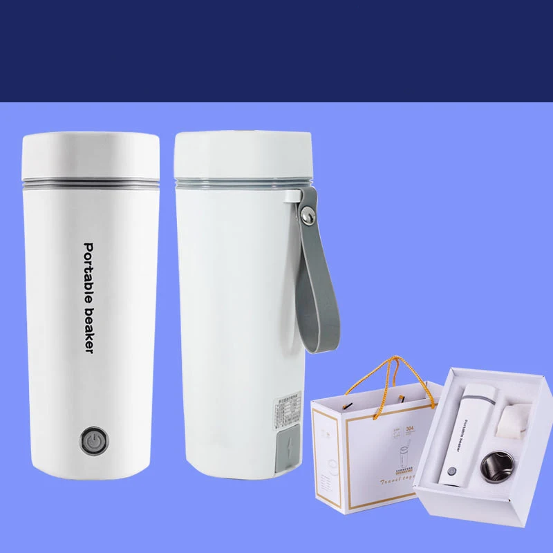 Small Portable Electric Hot Water Cup for Car and Home, Heats Quickly, Perfect for Travel, Office, and On-the-Go Use — photo 2