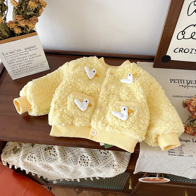 Title 9, Cappotto imbottito in pile per bambini Little D...