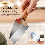 New Watermelon Splitter Watermelon Cutting Artifact 430 Stainless Steel Cutter Household Melon Triangle Easy and Quick W — photo 7