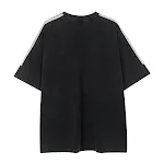 Camiseta masculina com bordado de letras manga curta. Conforto e estilo casual para o verão. Design moderno e tecido respirável. Compre já! — foto 12