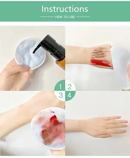 Title 12, Fashion Velvet Bamboo Fiber Makeup Remover Pads...