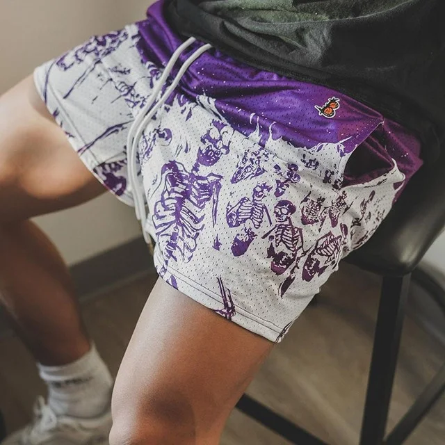 Title 2, Breathable, quick-drying basketball shorts, bel...