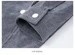 Jaqueta polo casual masculina, moda outono para jovens, estilo moderno e versátil. Design com botões para um visual fácil de combinar. — foto 25