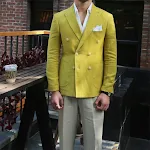 Pale yellow