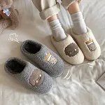 Home Confinement Dormitory Plush Slippers. Super soft and cozy for ultimate comfort while relaxing at home. Enjoy a warm — photo 2