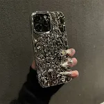 Tin Foil Pleated Silver
