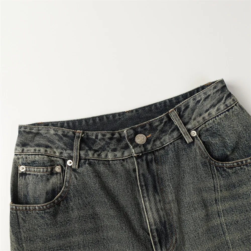 Title 6, Abstract Graffiti Printing Jeans, High Street S...