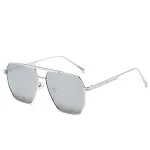 Silver frame white mercury
