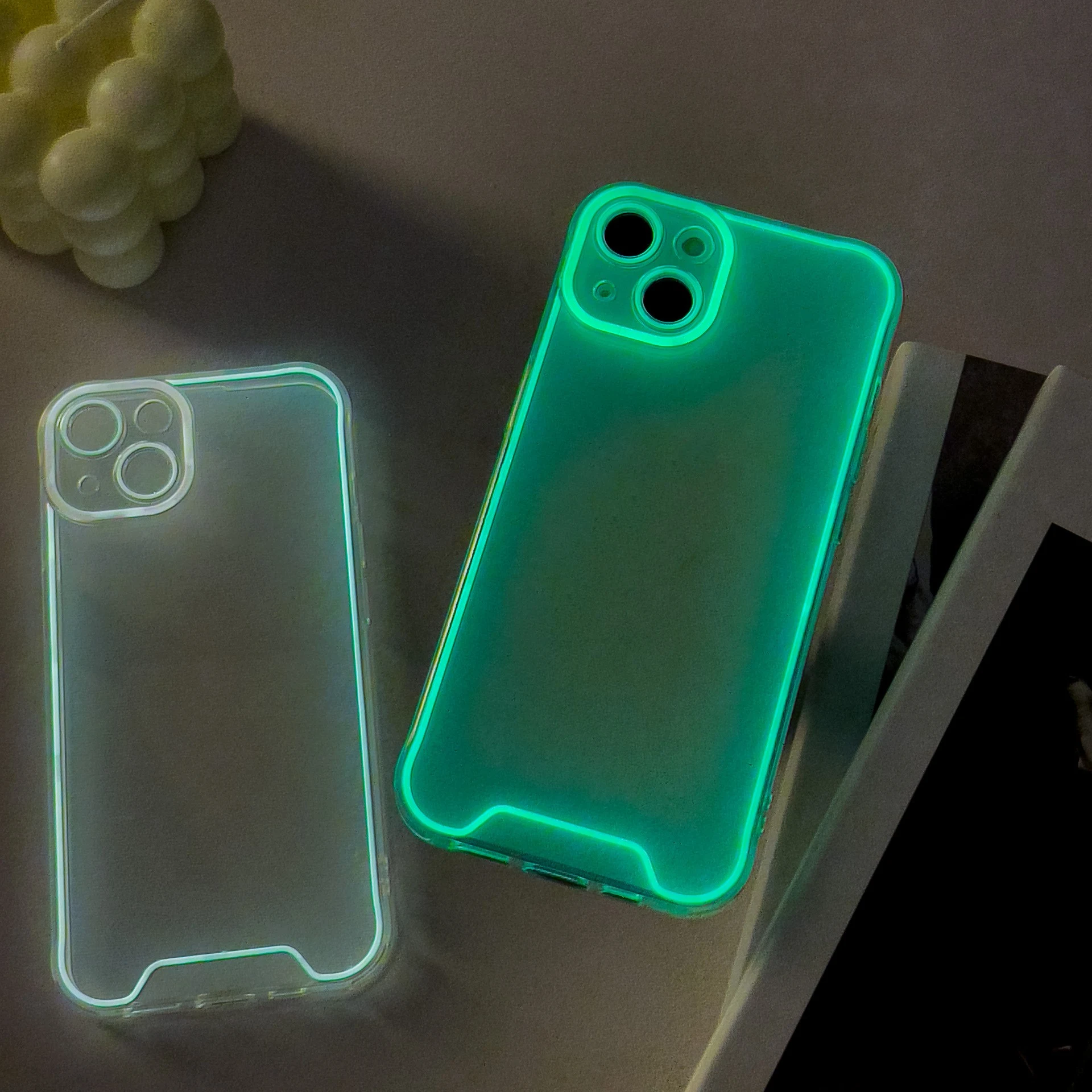 Title 4, Capinha de Natal que Brilha no Escuro Proteja s...
