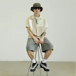 Spliced short-sleeved shirt summer couple shirt. Enjoy summer together in comfort and style with this trendy and easy-to — photo 3