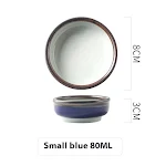Japanese Style Ceramic Dish Seasoning Dish Small Round Household Perfect for sauces dips and snacks Elegant design and c — photo 19