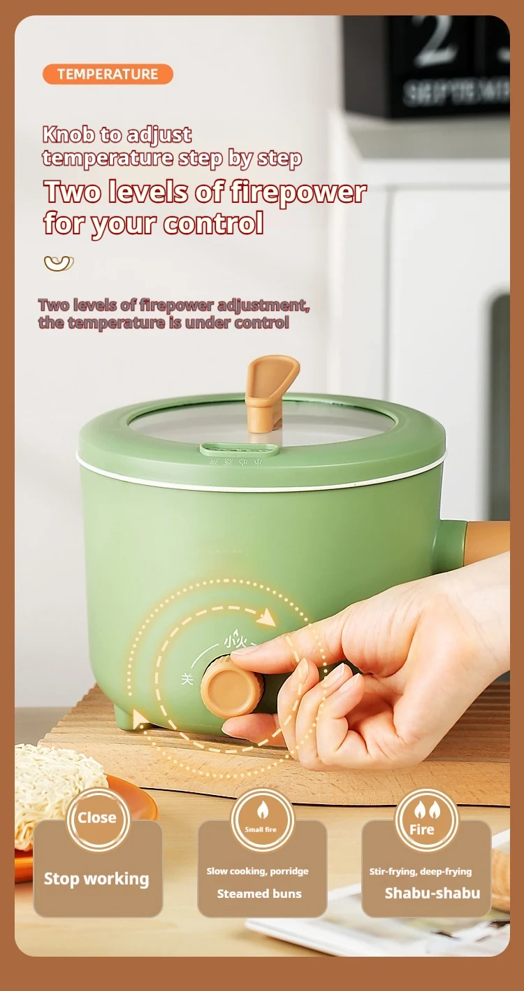 Title 10, Multi-functional Electric Hot Pot for Cooking N...