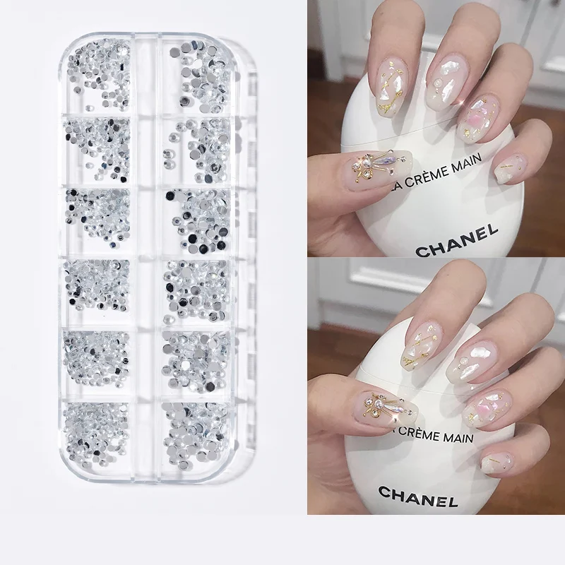Title 1, Pearl Butterfly Nail Patch Nail Art Jewelry Set...