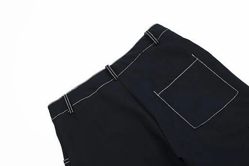 Title 2, Mens Pleated Paratrooper Wide Leg Multi-Pocket...