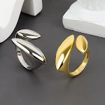 NIS Damen Ring, Einfaches, Verstellbares Design mit Persönlichkeit, Alltagsschmuck, stilvolles Accessoire, Geschenkidee. — foto 3