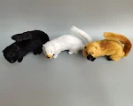 Enfeites Feng modelo de doninha simulada Artesanato de animais Adereços ideais para decoração, presentes criativos e projetos manuais. — foto 1