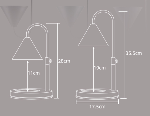 Title 1, White Lifting Aromatherapy Melt Wax Lamp. Enjoy...
