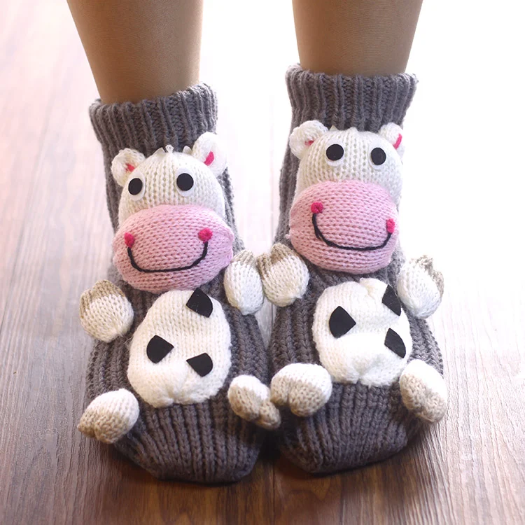 Thickened Middle Tube Thick Line Adult Christmas Socks, Cozy and Warm for the Holidays — photo 21