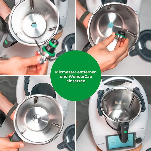 Title 4, Cooking Machine Blade Replacement Bucket Stoppe...