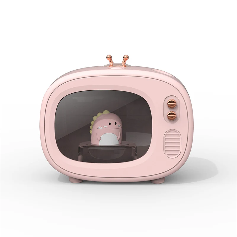 Kreativer Mini TV Luftbefeuchter für Haustiere, süßes Mädchen Herz Nachtlicht, für ein gemütliches Zuhause — foto 4
