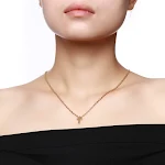 Colar de Cruz Simples e Compacto Joia religiosa discreta para homens e mulheres Design leve Perfeito para uso diário Um presente significativo — foto 8