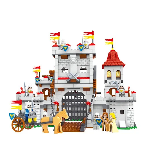 Title 5, Assemble an Ancient Castle Building Block Set. ...