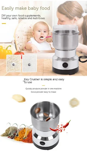 Title 3, Multifunctional Powder Machine Household Grinde...