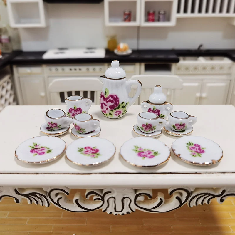 Title 4, Ceramic Tea Set Flower Pot Vase A beautiful and...
