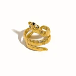 Anel com textura francesa em aço inoxidável, perfeito para homens e mulheres, durável, elegante e ideal para uso diário. — foto 9