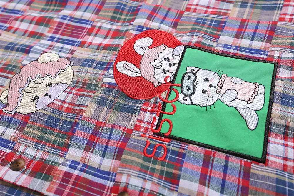 Camisa masculina xadrez soltinha de manga curta. Conforto e estilo para o dia a dia. Leve, respirável e perfeita para o verão. — foto 17