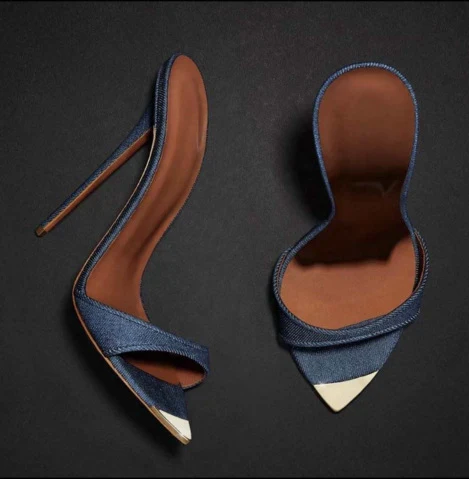 European Style Fashion Sandals Pointed Toe Stiletto Heels. Elevate your style with these elegant and versatile cross-bor — photo 1