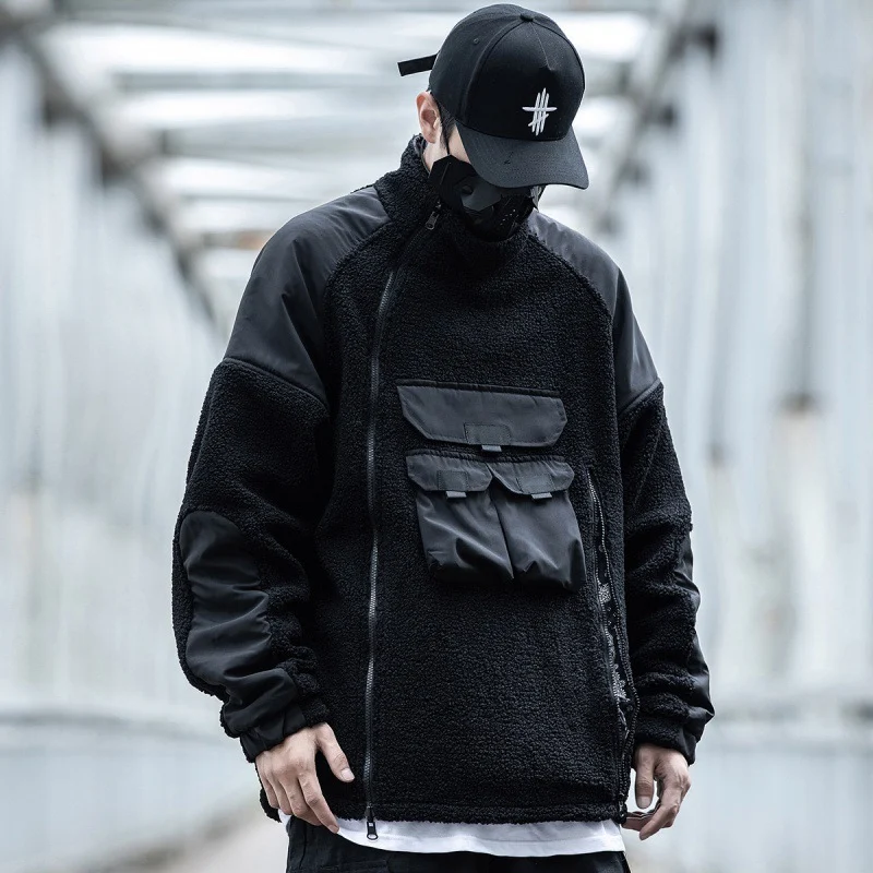 Giacca in cotone con collo a lupetto, reversibile. Comfort e stile per un look versatile, perfetta per ogni occasione casual o elegante. — foto 6