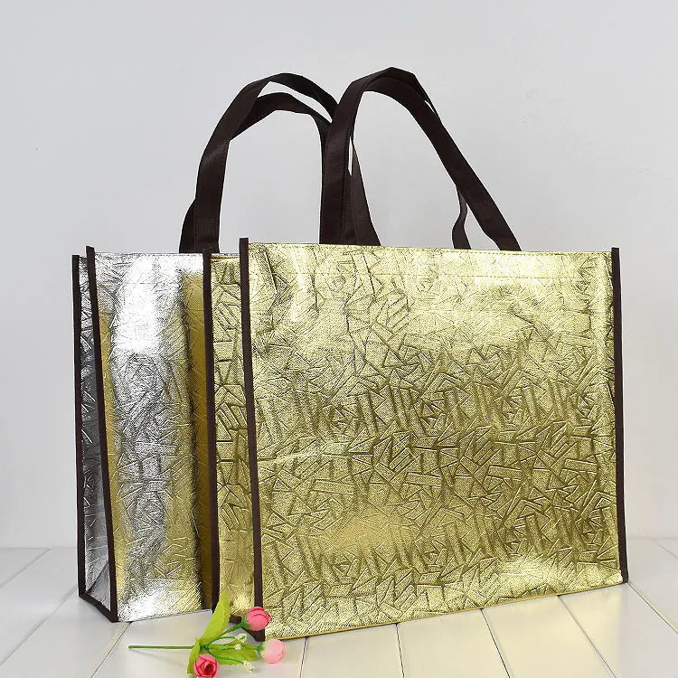 Title 4, Non woven bag environmental protection gift. Du...