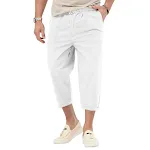 Men's Solid Color Basic Casual Pants for everyday wear. Comfortable, versatile, and easy to style for a simple, modern l — photo 11