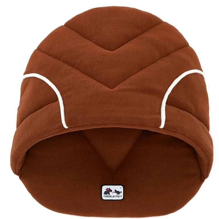 Title 10, Warm Polar Fleece Pet Sleeping Bag Cozy and sof...