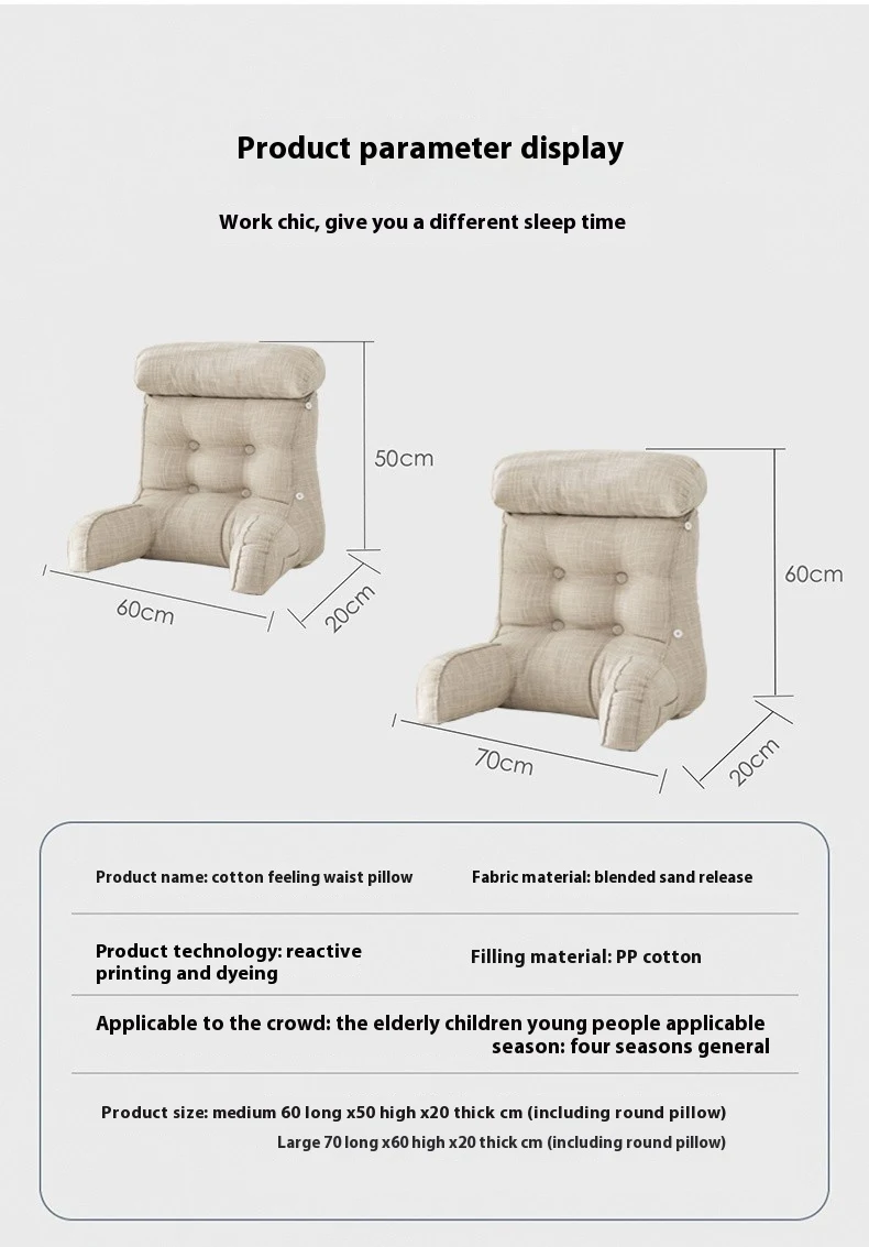 Title 7, Q3Y Removable and Washable Bedside Cushion Bed ...